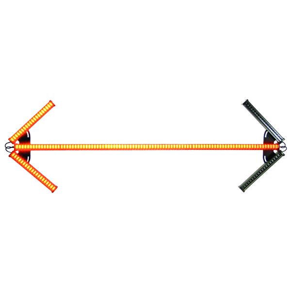 Able2 48" LED Portable Folding Directional Arrow with Adapter Plug