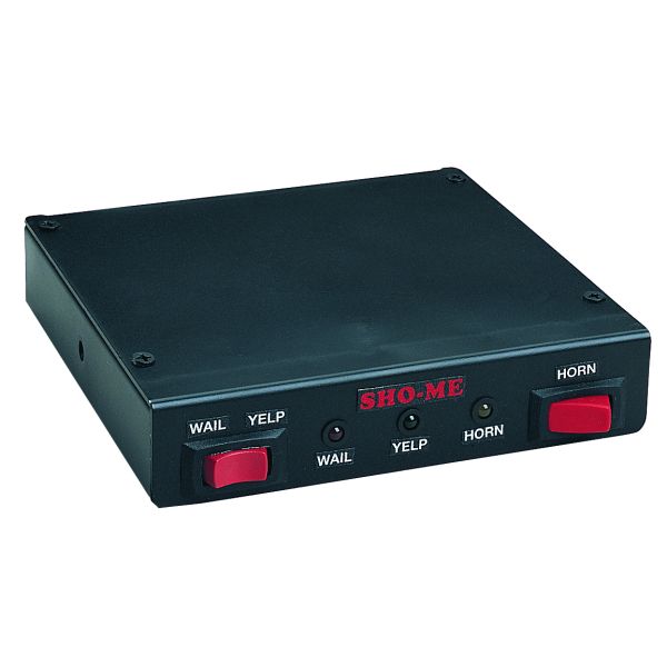 Able 2 Three-Function Dash-Mount Sirens, Phaser