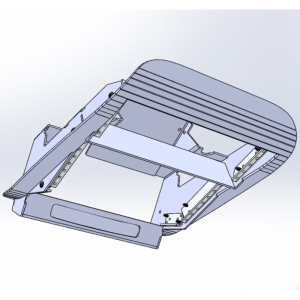 Troy 2021 Chevy Tahoe 7" Overhead Console