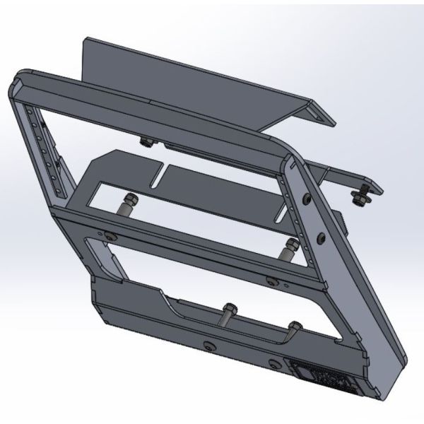 Troy 2020 Ford Police Interceptor Utility Specific 4" Overhead Console