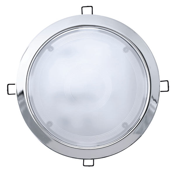 SoundOff Signal obSERVE Dome Light - 8 Inch Round, Single Color - White