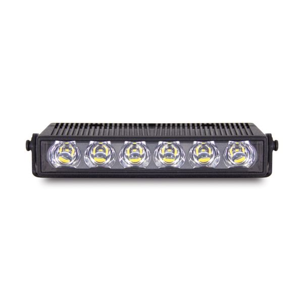 SoundOff Signal mpower HP 6x1 Light includes (1) Light, (1) U- Shaped bracket with mounting hardware - White LEDs