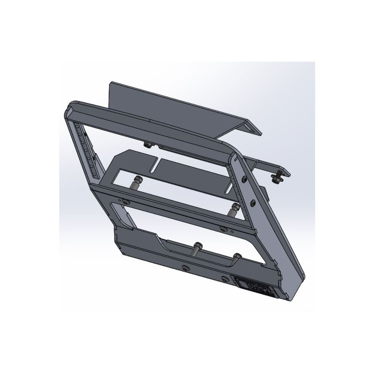 Troy 2020 Ford Police Interceptor Utility Specific 4" Overhead Console