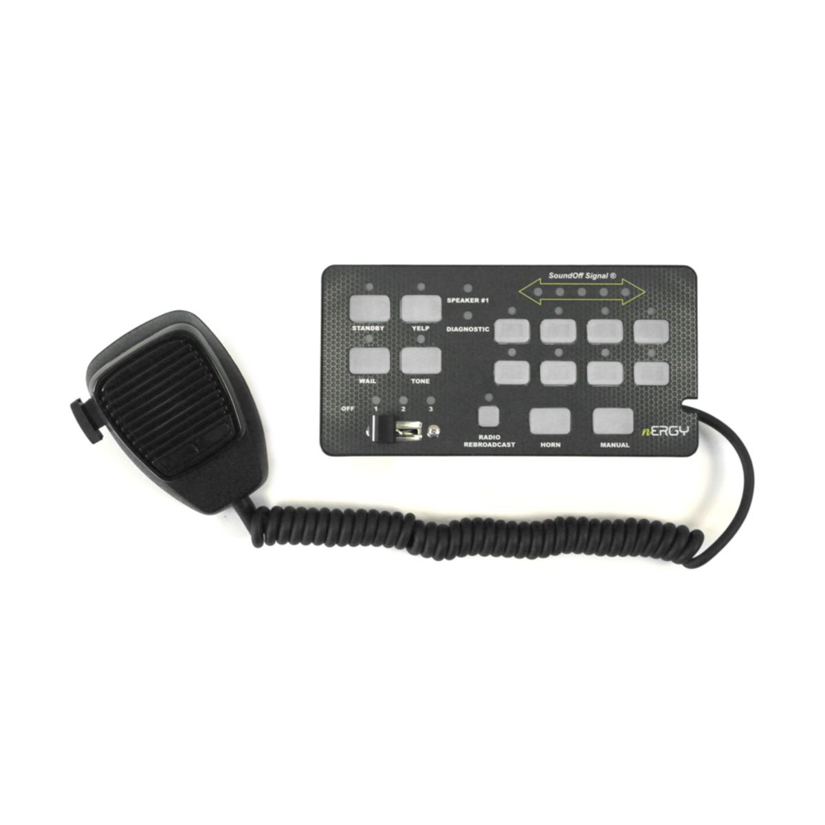 SoundOff nERGY 400 Series Control Panel Remote Siren