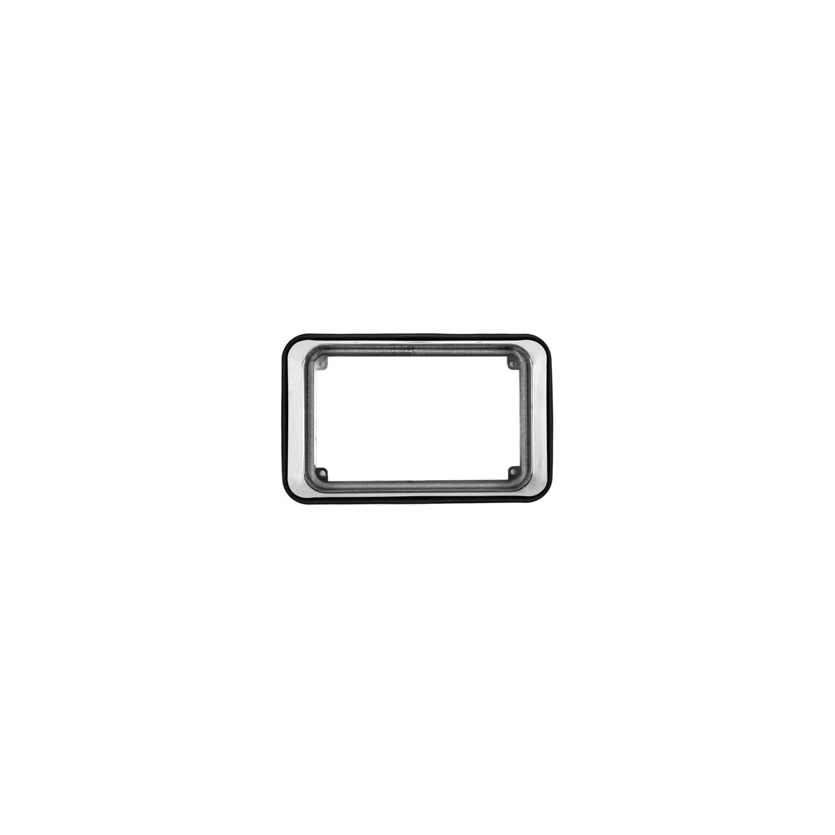 Whelen 600 Series Lighthead Chrome Flange