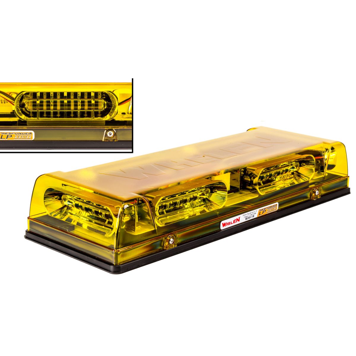 Whelen Responder LP Mini Lightbar - Polycarbonate Base